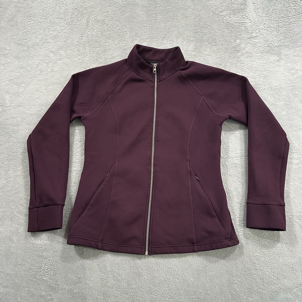 32 Degrees Heat Full Zip Sweatshirt Purple Women S Activewear